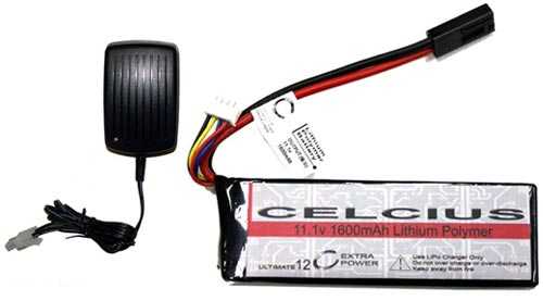 Celcius 11.1V 1600mAh LiPo Battery 12C