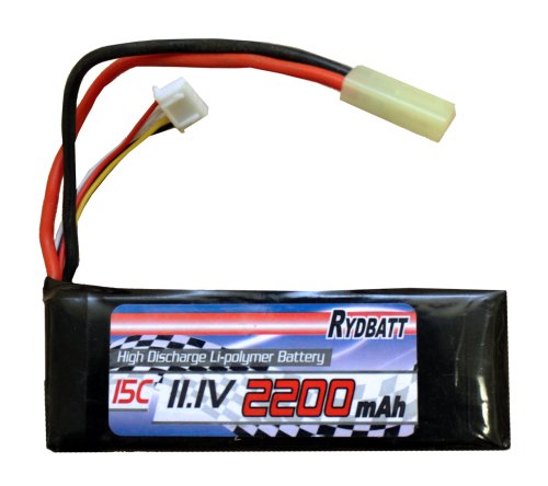 11.1V 2200mAH LiPo Lithium Small Battery