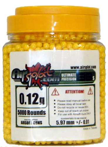 AirSplat 6mm 0.12 g 5000 BB Pellet Jar