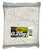 Tactical .20g Precision BBs (White) - 3,000 Round Bag