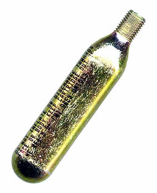 12 Gram CO2 Cartridge THREADED