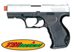 HFC 120S Airsoft Pistol - Silver/Black
