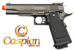 WE Caspian Arms Hi-Capa 5.1K Gas Blow Back Pistol w/ Rubber Grips WE Caspian Arms Hi-Capa 5.1K Gas Blow Back Pistol w/ Rubber Grips