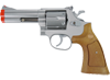 UHC 933S Spring Airsoft Revolver - 4" Barrel Silver