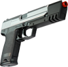 UHC 956CH Compensated Airsoft Pistol - Two Tone