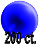 NEW  .43 Cal 200c Bottled Paintballs (Blue)