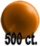.43 Caliber Rubber Training Ball (Bag of 500)