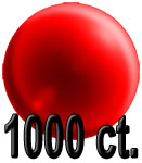 .40 Cal 1000c Paintball Bottle (Red)