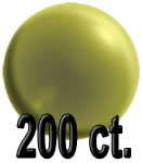 NEW  .43 Cal 200c Bottled Paintballs (Clear)
