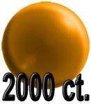.43 Cal 2000c Bottled Paintballs (Orange)