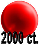 .43 Cal 2000c Bottled Paintballs (Red)