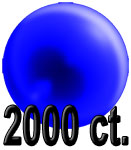.43 Cal 2000c Bottled Paintballs (Blue)