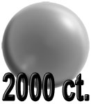 .43 Cal 2000c Bottled Paintballs (White)