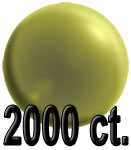 .43 Cal 2000c Bottled Paintballs (Clear)
