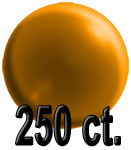 .43 Caliber Plastic BBs (Bag of 250) (Orange)