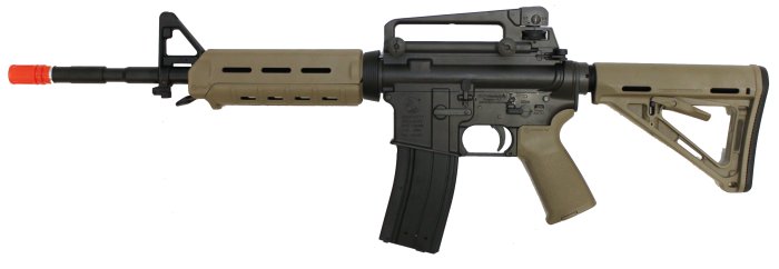 King Arms M4 MOE Airsoft Gas Gun Rifle T