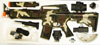 M83A2 - M4 Camo Electric Airsoft Rifle with Accessories