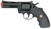 UHC 937 Spring Airsoft Revolver - 4" Barrel Silver